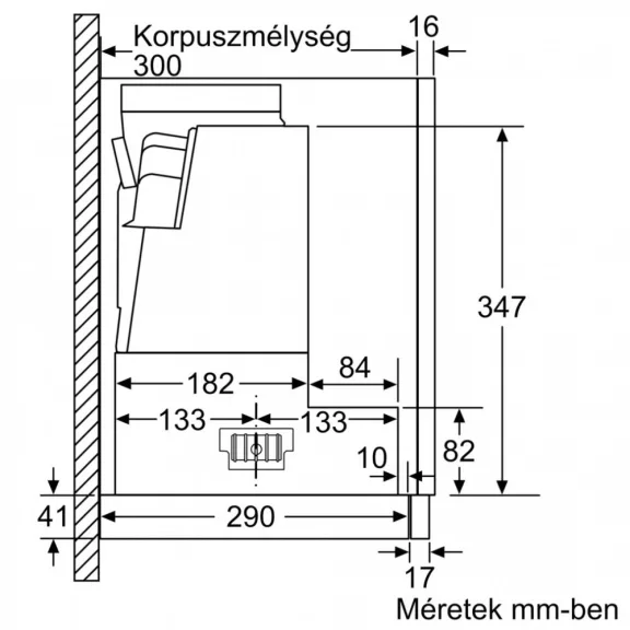BOSCH DFS067A51 Serie|4 Beépíthető teleszkópos páraelszívó | 728m3/óra | 60 cm | Nemesacél