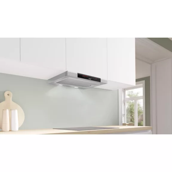 BOSCH DFS067K51 Serie|8 Beépíthető teleszkópos páraelszívó | TouchControl | 717m3/óra | 60cm | Nemesacél