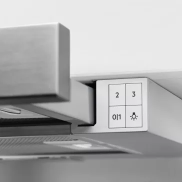   AEG DPB3632S Beépíthető teleszkópos páraelszívó | LED | 60 cm | Inox