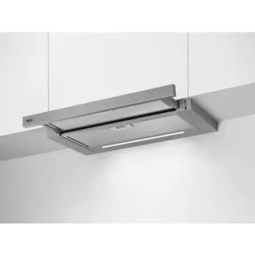   AEG DPE5660M Beépíthető teleszkópos páraelszívó | LED | 60 cm | Inox
