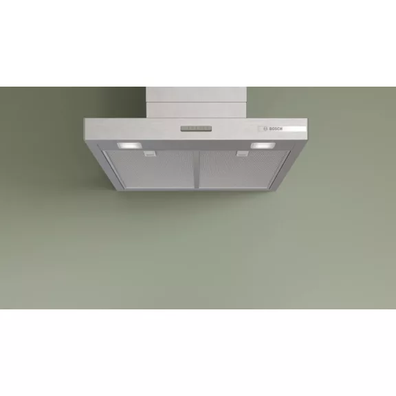 BOSCH DWB63BC30 Serie|2 Beépíthető fali kürtős páraelszívó | 400 m3/óra | 60cm | Nemesacél