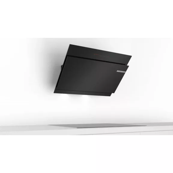 BOSCH DWK98JQ60 Serie|6 Beépíthető fali kürtős páraelszívó | TouchControl | 840m3/óra | 90 cm | Fekete üveg