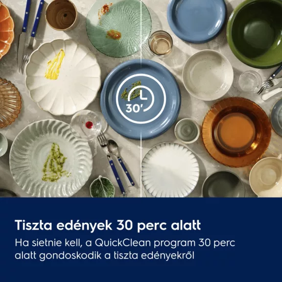 Electrolux E52SD110SW Szabadonálló mosogatógép | Fehér | 60 cm