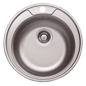   LIVINOX RONDO 145 natúr rozsdamentes acél mosogató, 480 mm