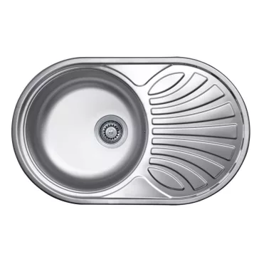   LIVINOX RONDO 159 natúr rozsdamentes acél mosogató, 770 x 480 mm