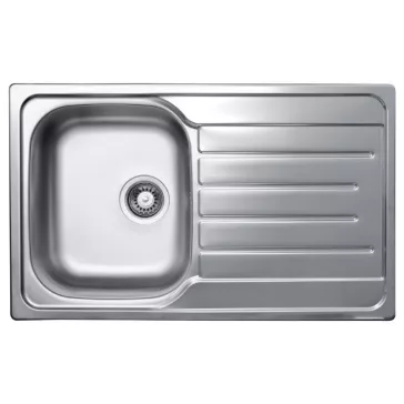   LIVINOX EC-338K natúr rozsdamentes acél mosogató, 800 x 500 mm