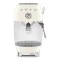 SMEG ESPRESSO KÁVÉFŐZŐ COLD BREW FUNKCIÓVAL, retro, bézs