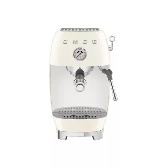 SMEG ESPRESSO KÁVÉFŐZŐ COLD BREW FUNKCIÓVAL, retro, bézs