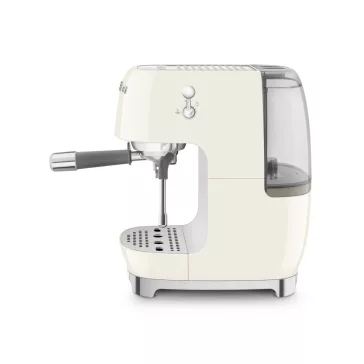   SMEG ESPRESSO KÁVÉFŐZŐ COLD BREW FUNKCIÓVAL, retro, bézs