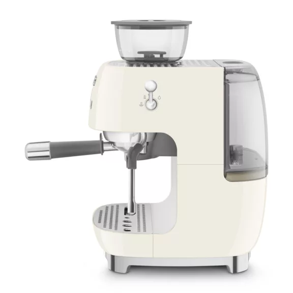 SMEG ŐRLŐVEL KOMBINÁLT ESPRESSO KÁVÉFŐZŐ, retro, bézs