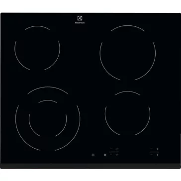   Electrolux EHF6241FOK Beépíthető kerámia főzőlap Fekete