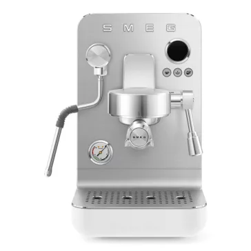   SMEG MINIPRO FÉLPROFESSZIONÁLIS KÁVÉFŐZŐ, Collezione design, matt fehér