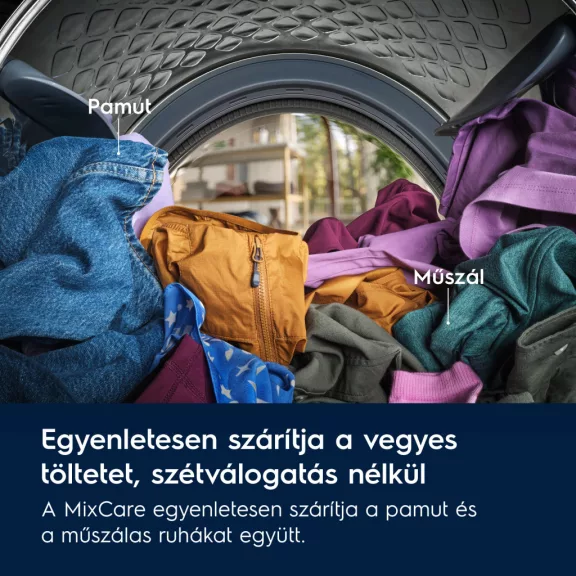 Electrolux EW6D28BE GentleCare Hőszivattyús szárítógép 