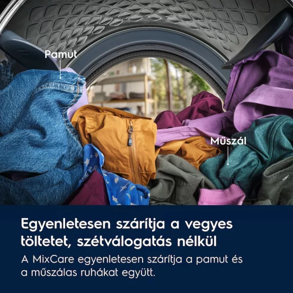 Electrolux EW6D295GE GentleCare Hőszivattyús szárítógép 