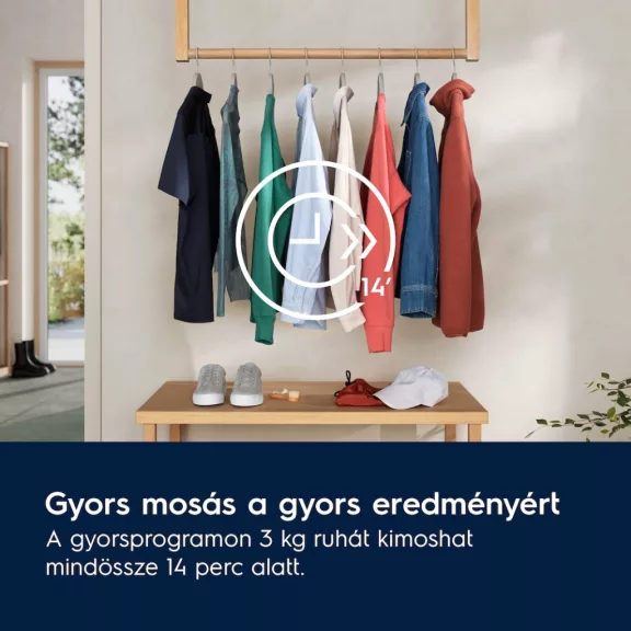Electrolux EW6F2282E SensiCare Elöltöltős mosógép  