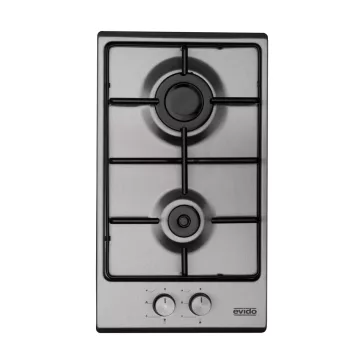 EVIDO DOMINO-G 32X,gáz főzőlap,30cm,inox