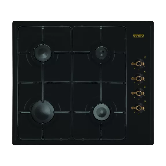 EVIDO RUSTIC-H 60A gáz főzőlap,60,antracit/bronz