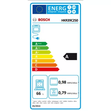 BOSCH HKR39C250 Serie|4 Kerámialapos tűzhely | Nemesacél