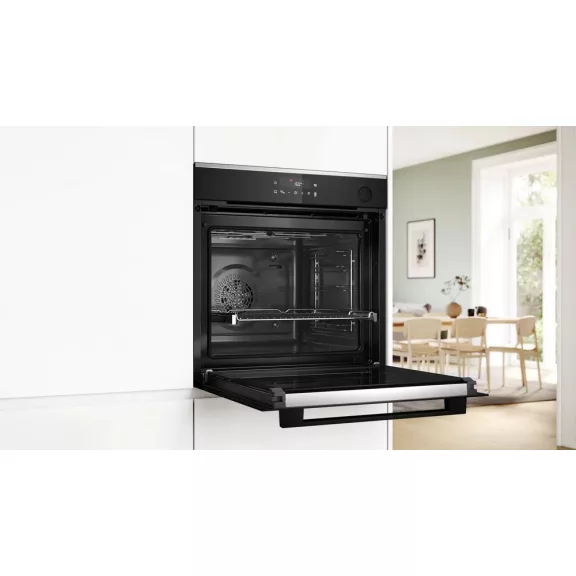 BOSCH HRG272EB3 Serie|4 Beépíthető sütő gőz funkcióval | Fekete