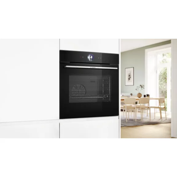 BOSCH HSG7364B1 Serie|8 Beépíthető gőzsütő | Fekete