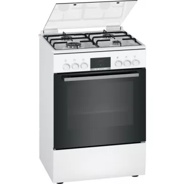   BOSCH HXN390D20 Serie|4 Kombinált tűzhely | LED | 3D hőlégbefúvás | 66l | Fehér