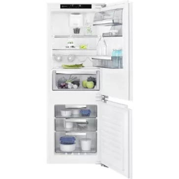   Electrolux IK275BNR Beépíthető kombinált alulfagyasztós hűtőszekrény | NoFrost | 166/60 l | 152,3 cm magas | 54.7 cm széles