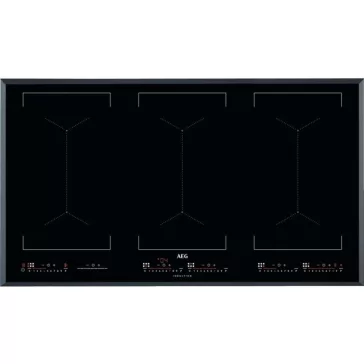   AEG IKE96654FB Beépíthető indukciós főzőlap | PowerBoost | PowerSlide | H2H | Bridge | 90 cm | Fekete
