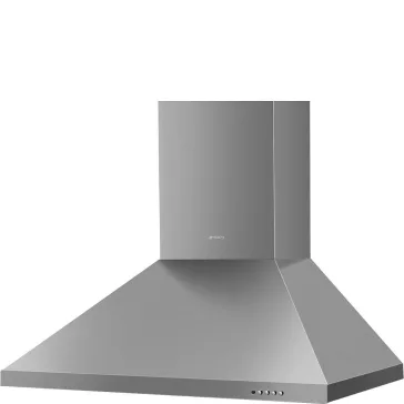   SMEG UNIVERSALE design kürtős fali páraelszívó, 60 cm, inox