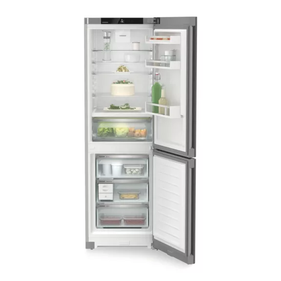 LIEBHERR KGBNsf 52Vc23 Szabadonálló kombinált alulfagyasztós hűtőszekrény | Silver