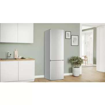   BOSCH KGN392I1F Serie|4 Szabadonálló kombinált alulfagyasztós hűtőszekrény | Szálcsiszolt acél színű