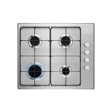   Electrolux KGS6404SX Beépíthető gázfőzőlap | 60 cm | Inox