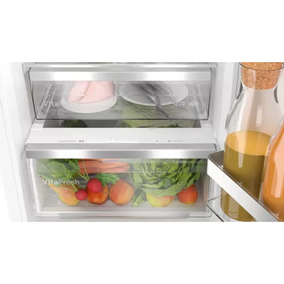 BOSCH KIN86ADB0 Serie|6 Beépíthető kombinált alulfagyasztós hűtőszekrény