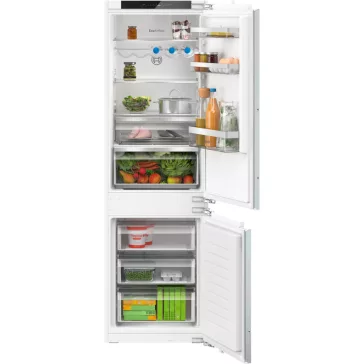   BOSCH KIN86VFE0 Serie|4 Beépíthető kombinált alulfagyasztós hűtőszekrény | NoFrost | 184/76 l | 177.2 cm magas | 54.1 cm széles