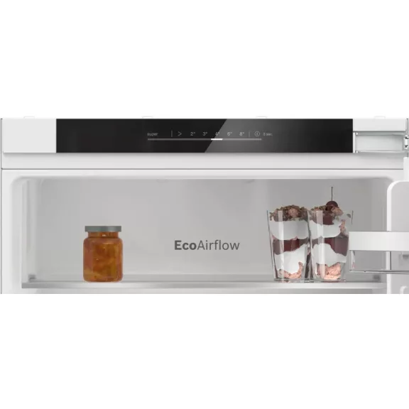 BOSCH KIN86VFE0 Serie|4 Beépíthető kombinált alulfagyasztós hűtőszekrény | NoFrost | 184/76 l | 177.2 cm magas | 54.1 cm széles