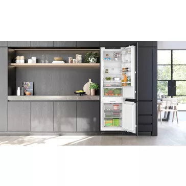   BOSCH KIN96ADC0 Serie|6 Beépíthető kombinált alulfagyasztós hűtőszekrény