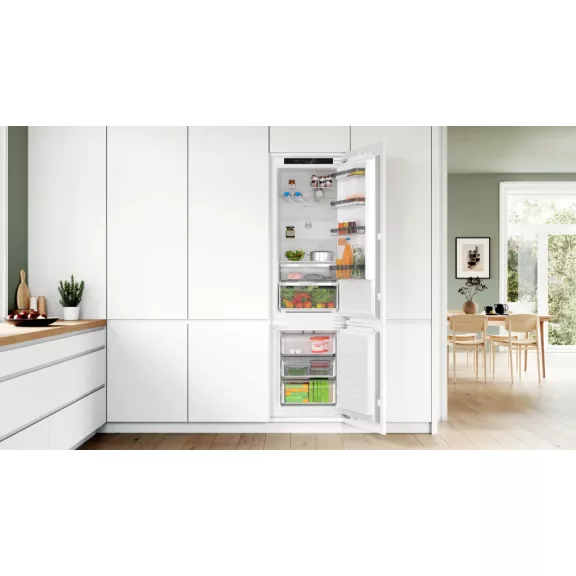 BOSCH KIN96VFD0 Serie|4 Beépíthető kombinált alulfagyasztós hűtőszekrény
