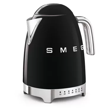   SMEG VÍZFORRALÓ, retro, állítható hőmérséklet, fekete