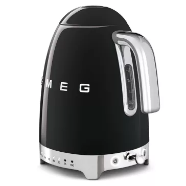   SMEG VÍZFORRALÓ, retro, állítható hőmérséklet, fekete