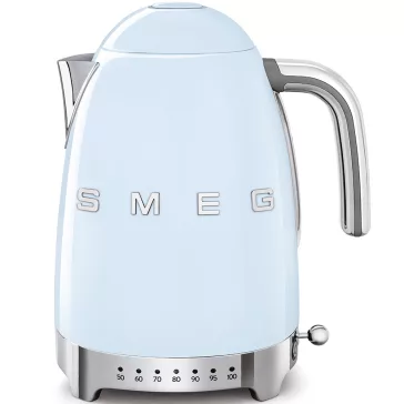   SMEG VÍZFORRALÓ, retro, állítható hőmérséklet, világoskék