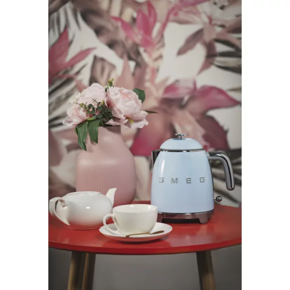 SMEG MINI VÍZFORRALÓ, retro, világoskék