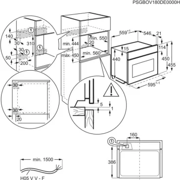   AEG KMK968000M CombiQuick Beépíthető kompakt sütő | TFT | 43l | Wifi | Inox