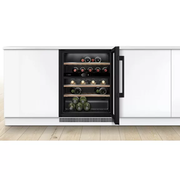BOSCH KUW21AHG0 Serie|6 Beépíthető borhűtő
