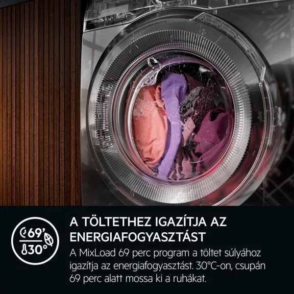 AEG LFR73944FQE UniversalDose elöltöltős gőzmosógép 