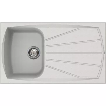   ELLECI - Gránit mosogatótálca Living 400 G52 Bianco Pietra - Kifutó termék!