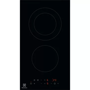   Electrolux LHR3233CK Beépíthető kerámia főzőlap | 29 cm | Fekete