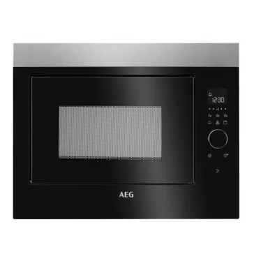   AEG MBE2658DEM Beépíthető mikrohullámú sütő| 26l | grill | Inox
