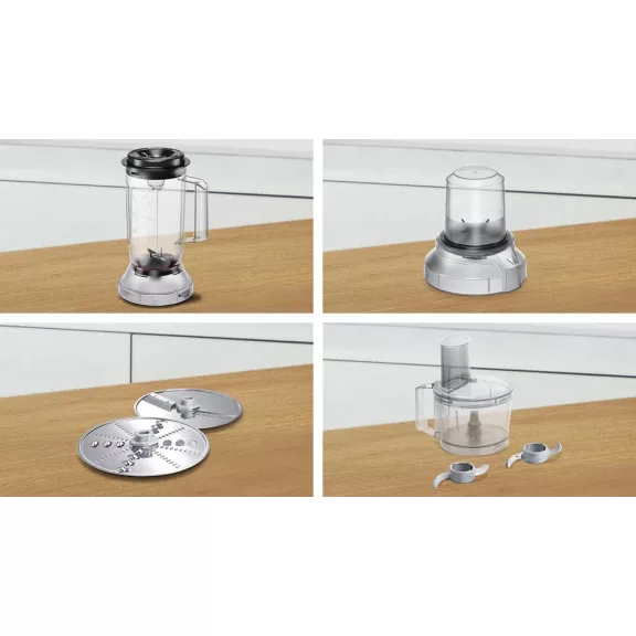 BOSCH MCM3501M Kompakt konyhai robotgép | MultiTalent 3 | 800 W | Fekete