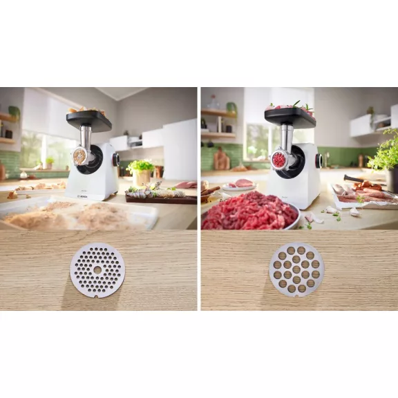 BOSCH MFWS420W MultiPower húsdaráló | 1900 W | Fehér/Fekete