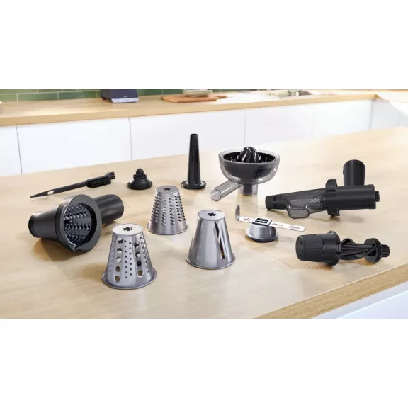 BOSCH MFWS650B MultiPower húsdaráló | 2100 W | Fekete/Ezüst