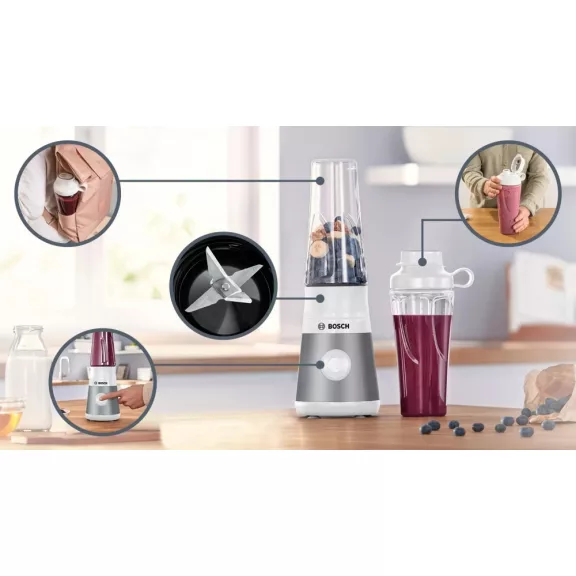 BOSCH MMB2111T Serie|2 Turmix | VitaPower | 450 W | Ezüst